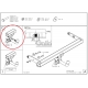 Фаркоп оцинкованный Galia шар C съемный для Volvo S60/V60/XC60 2008-2021
