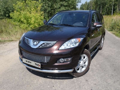Накладка решётки радиатора нижняя 12 мм ТСС для Great Wall Hover H5 2011-2015
