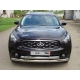 Рамка номерного знака Infiniti FX 37 (комплект) ТСС для Infiniti FX37 2007-2021