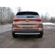 Защита заднего бампера 60 мм ТСС для Kia Sportage 2016-2018