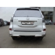 Защита задняя двойные уголки 76-42 мм ТСС для Lexus GX460 2014-2019