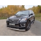 Защита переднего бампера 76 мм ТСС для Lexus LX-570 Sport 2014-2021