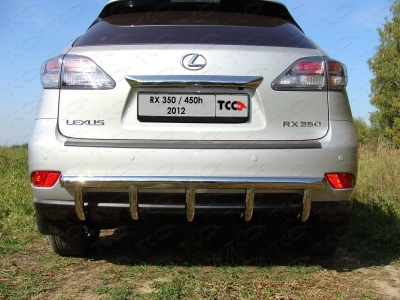 Рамка номерного знака Lexus RX 350 (комплект) ТСС для Любые
