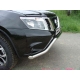 Защита передняя Кенгурятник 60 мм ТСС для Nissan Terrano 2014-2021