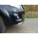 Защита передняя овальная 75х42 мм ТСС для Toyota Hilux 2011-2015