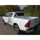 Защита штатных порогов 42 мм ТСС для Toyota Hilux 2015-2021