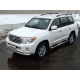 Защита передняя двойная 76-75 мм ТСС для Toyota Land Cruiser 200 2012-2015