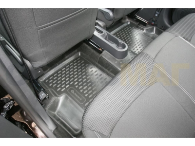 Коврики 3D в салон полиуретан 4 штуки Element для Renault Kaptur 2016-2021