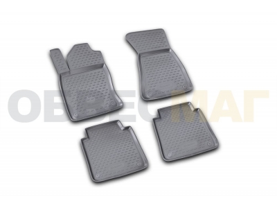 Коврики в салон полиуретан 4 штуки Element для Audi A8 2002-2009