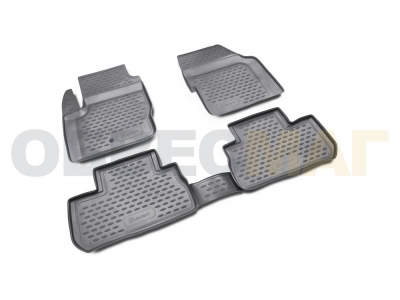 Коврики в салон полиуретан 4 штуки Element для Land Rover Freelander 2006-2012