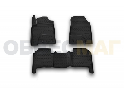 Коврики в салон полиуретан 3 штуки для 5 мест Element для Lexus LX 570 2012-2015