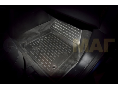Коврики 3D в салон полиуретан 4 штуки Element для Land Rover Freelander 2 2012-2014