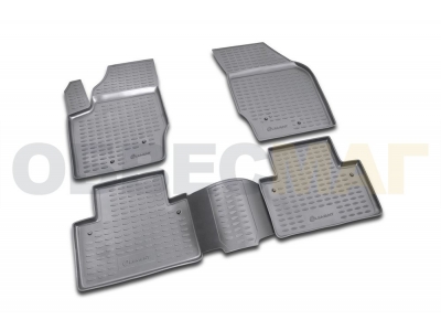 Коврики в салон полиуретан 4 штуки Element для Volvo XC90 2002-2014