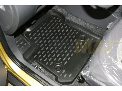 Коврики в салон полиуретан 4 штуки Element для Chery IndiS 2011-2021