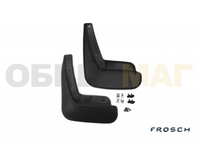 Брызговики задние 2 штуки на хетчбек Frosch для Mazda 3 2013-2018