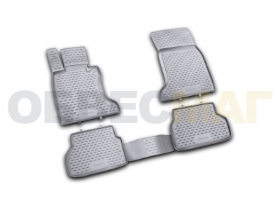 Коврики в салон Element 4 шт полиуретан для BMW 5 2003-2010