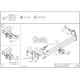 Фаркоп оцинкованный Galia шар A для Nissan Navara D40 2005-2015