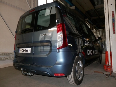 Фаркоп оцинкованный Galia шар A для Dacia Dokker 2012-2021