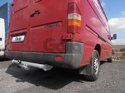 Фаркоп оцинкованный Galia шар BMA съёмный на базу 3550 и 4025 мм для Mercedes Sprinter/Sprinter Classic/Volkswagen LT 28/ 1995-2018