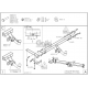 Фаркоп оцинкованный Galia шар A для Land Rover Freelander 2 2006-2014
