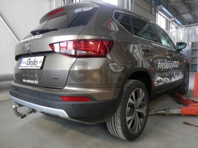 Фаркоп Galia шар С оцинкованный быстросъемное крепление для Skoda Karoq/Seat Ateca 2016-2021