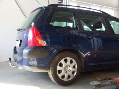 Фаркоп оцинкованный Galia шар A для Peugeot 307 2001-2008