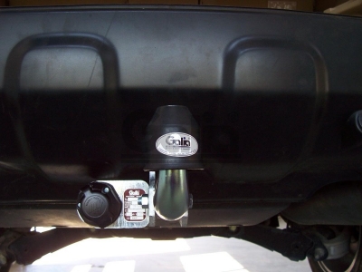 Фаркоп оцинкованный Galia шар C съемный для Honda CR-V 2007-2012