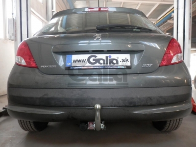 Фаркоп оцинкованный Galia шар A для Peugeot 207 2006-2013