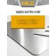 Защита картера и коробки передач для LiXiang L7, L9 2024-н.в. 1.5 гибрид AT 4WD NLZ алюминий, 3 мм, с крепежом / Ликсианг Л7
