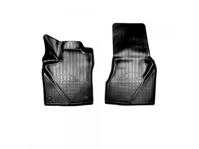 Коврики 3D в салон Norplast чёрные для Smart Fortwo 2014-2021