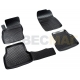 Коврики в салон Norplast полиуретан чёрные для Ford Focus 2 2005-2008 NPL-Po-22-15