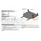 Защита картера и КПП Автоброня для 1,5 сталь 2 мм для Great Wall Hover M2/M4 2013-2015