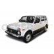 Пороги алюминиевые Rival Premium для Нива ВАЗ 2131 1993-2021