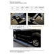 Пороги алюминиевые Rival BMW-Style для Ford Ecosport 2014-2018