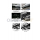 Пороги алюминиевые Rival Black New для Volkswagen Amarok 2010-2016