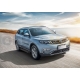 Пороги алюминиевые Rival Black New для Geely Atlas 2018-2021 F173ALB.1903.2