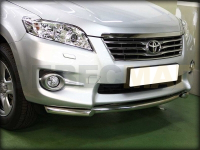 Защита переднего бампера 53 мм для Toyota RAV-4 2010-2013