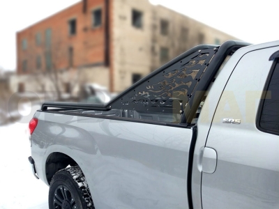 Защита кузова пикапа 76 мм для Doublecab чёрная для Toyota Tundra 2006-2013