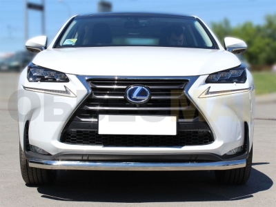 Защита переднего бампера 60 мм для Lexus NX200/300h 2014-2017