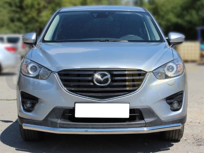 Защита переднего бампера 60 мм для Mazda СX-5 2015-2017