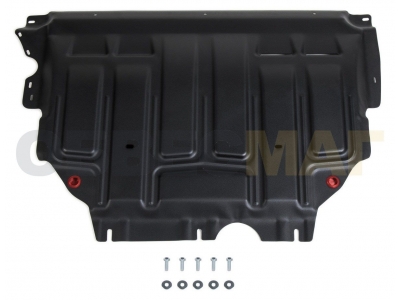 Защита картера и КПП Автоброня, сталь 2 мм для Audi A3 2012-2021