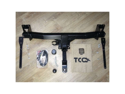 Фаркоп ТСС шар E нержавеющий для Volkswagen Tiguan 2016-2021