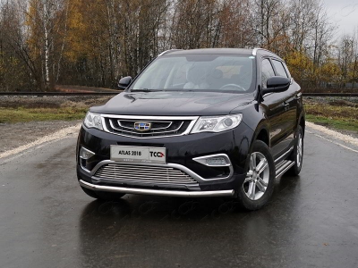 Накладка решётки радиатора нижняя 12 мм для Geely Atlas 2018-2021