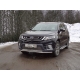 Защита переднего бампера 42 мм ТСС для Geely Emgrand X7 2018-2021