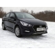 Решётка радиатора нижняя 12 мм ТСС для Hyundai Accent 2018-2021
