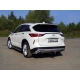Защита задняя уголки 42 мм для Infiniti QX50 2018-2021