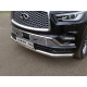 Накладка решетки радиатора 12 мм 2 шт ТСС для Infiniti QX80 2018-2021
