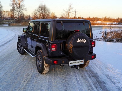 ТСУ Фаркоп ТСС шар E нержавеющий для Jeep Wrangler 5D 2018-2021