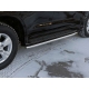 Защита штатных порогов 50 мм ТСС для Lexus LX-570/450d 2015-2021