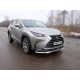 Защита переднего бампера с ДХО 60 мм ТСС для Lexus NX-200 2014-2017
